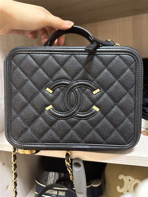 chanel vanity case 二手|chanel vanity On Sale .